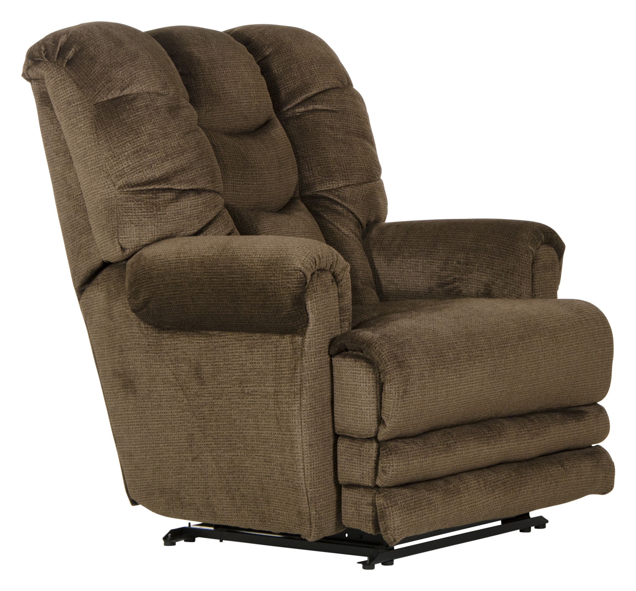 Jackson Furniture Malone Lay Flat Recliner w/ Extended Ottoman - Truffle