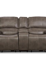 Bristol Reclining Loveseat - Jamestown Smoke (Damaged)