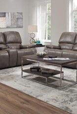 Bristol Reclining Loveseat - Jamestown Smoke (Damaged)