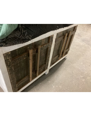60" Woody Console - White/Cascara