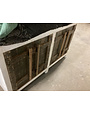 60" Woody Console - White/Cascara