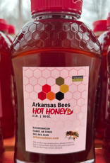 Arkansas Bees HOT Honey 16 OZ.