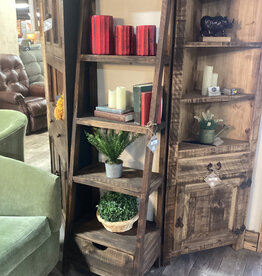 Ladder Bookcase - Distressed