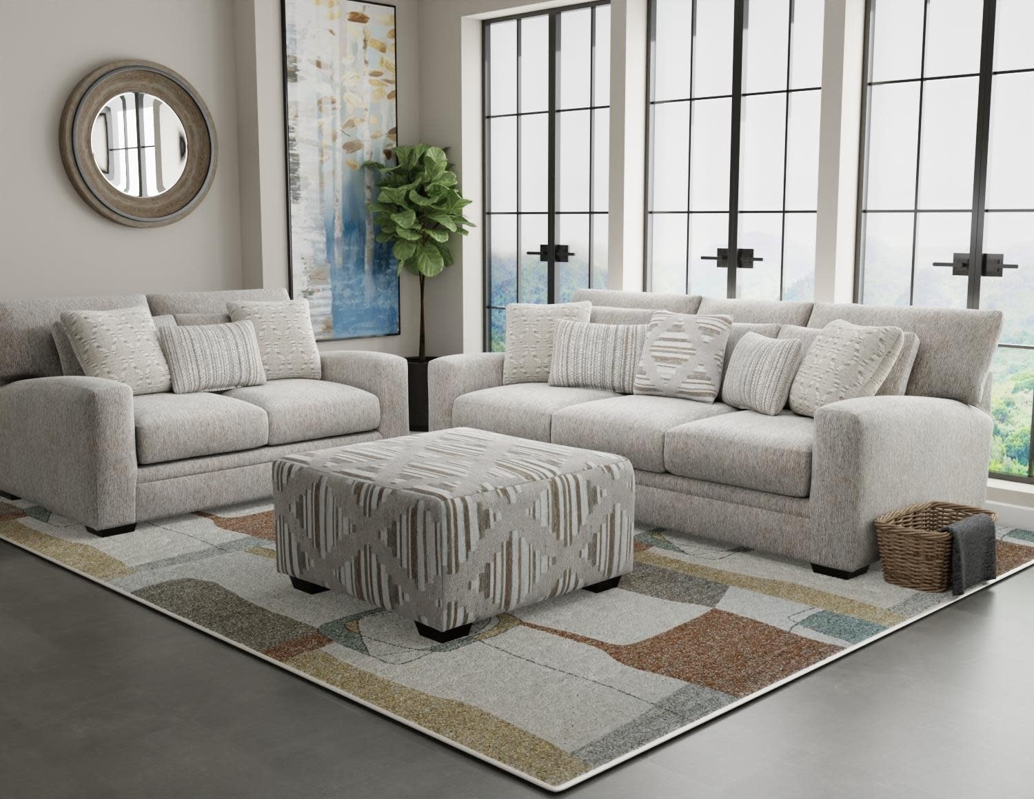 Brighton Loveseat - Wild Thing Wheat