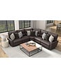 Royster Power Reclining Sectional - Sable