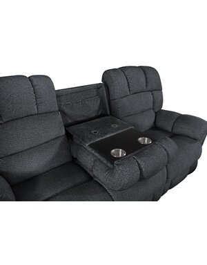 Berkshire Reclining Sofa - Indigo