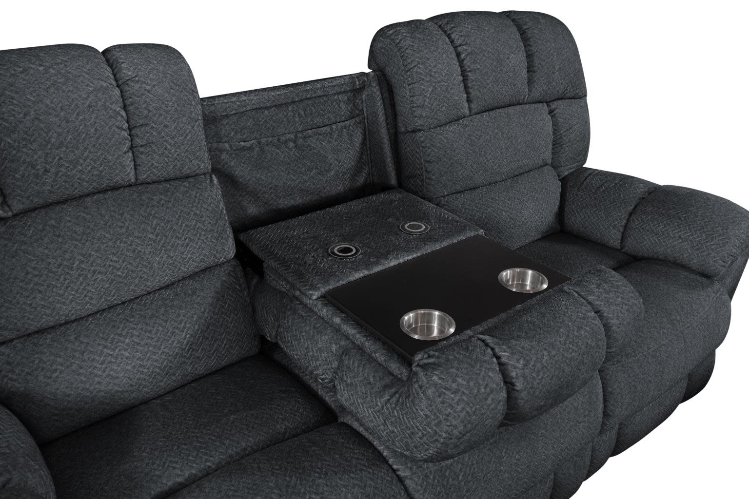 Berkshire Reclining Sofa - Indigo