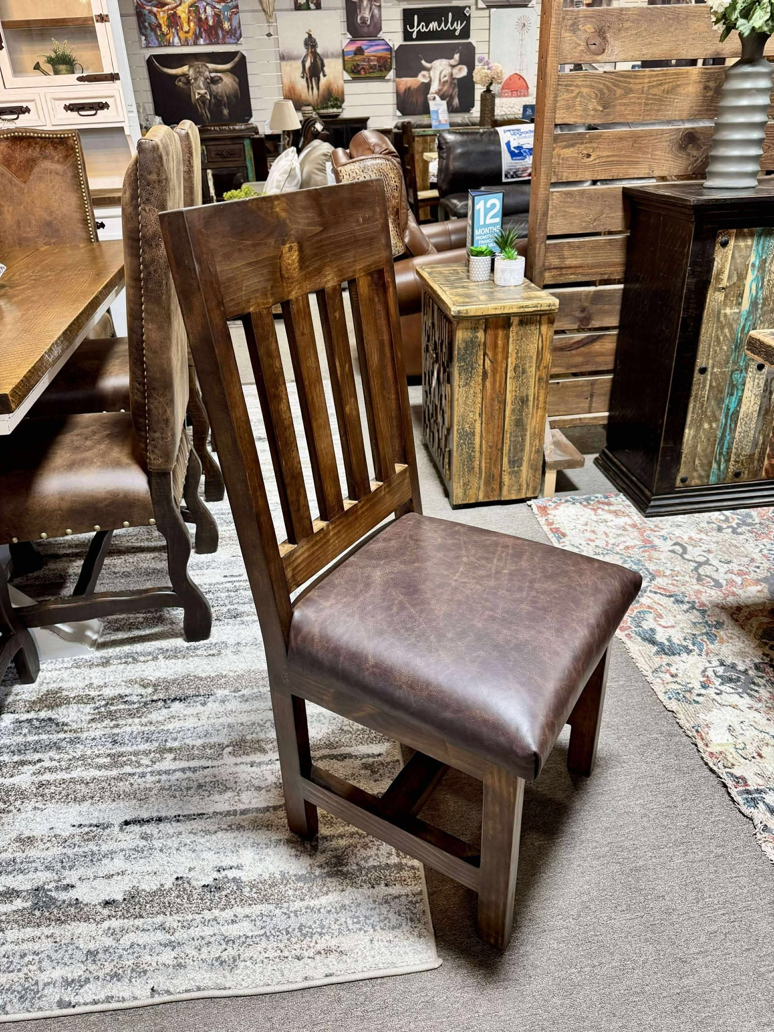 Mesa Linda Chair w/ Padded Seat - Oldwood