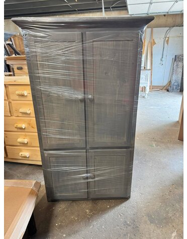 36" Spice Cabinet - Gunsmoke
