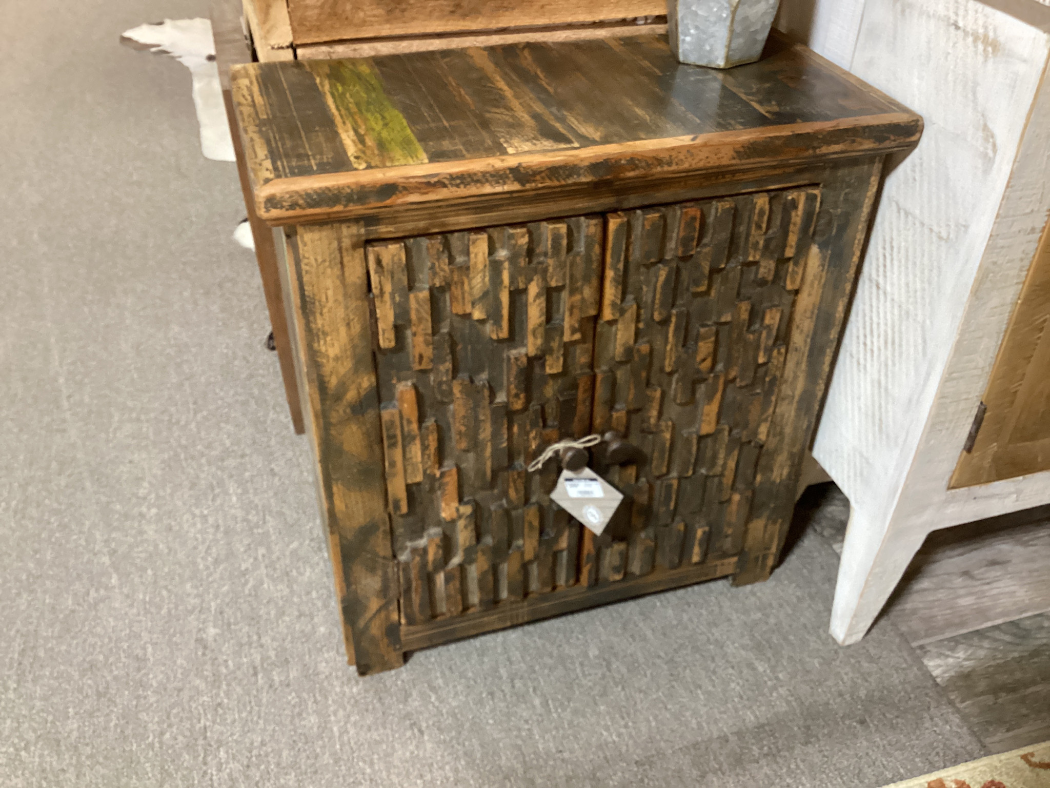 27" Chachapa Cabinet - Old Wood