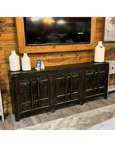 87" Woody Console - Black