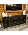 87" Woody Console - Black
