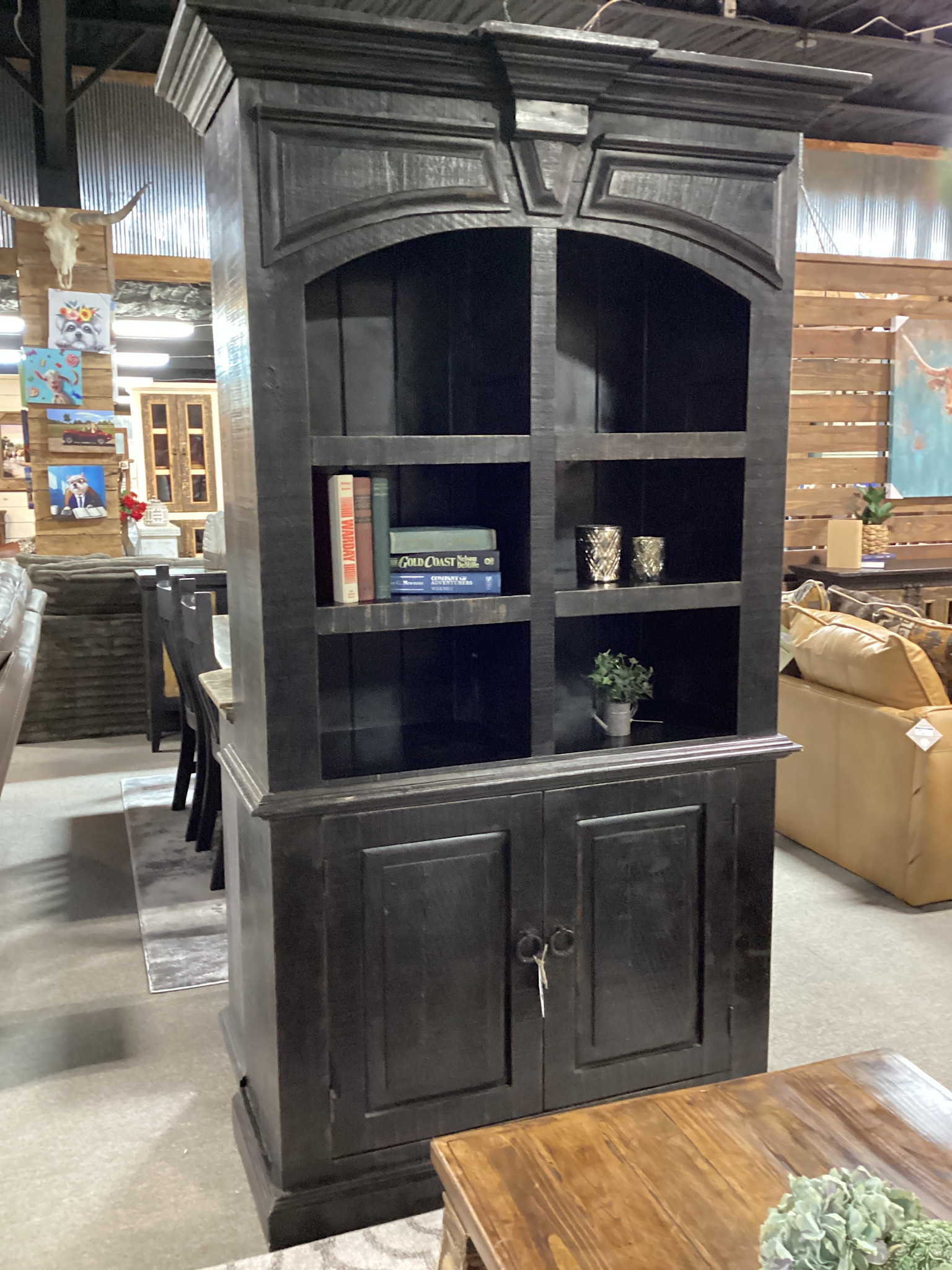 51" Zonata Bookcase - Black