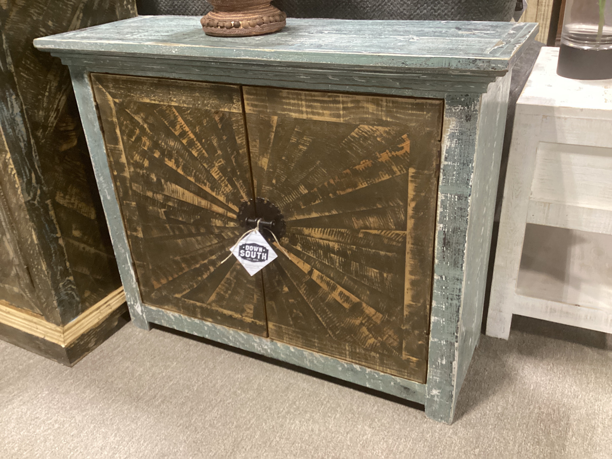 40" Cholulita Console - Arcilla