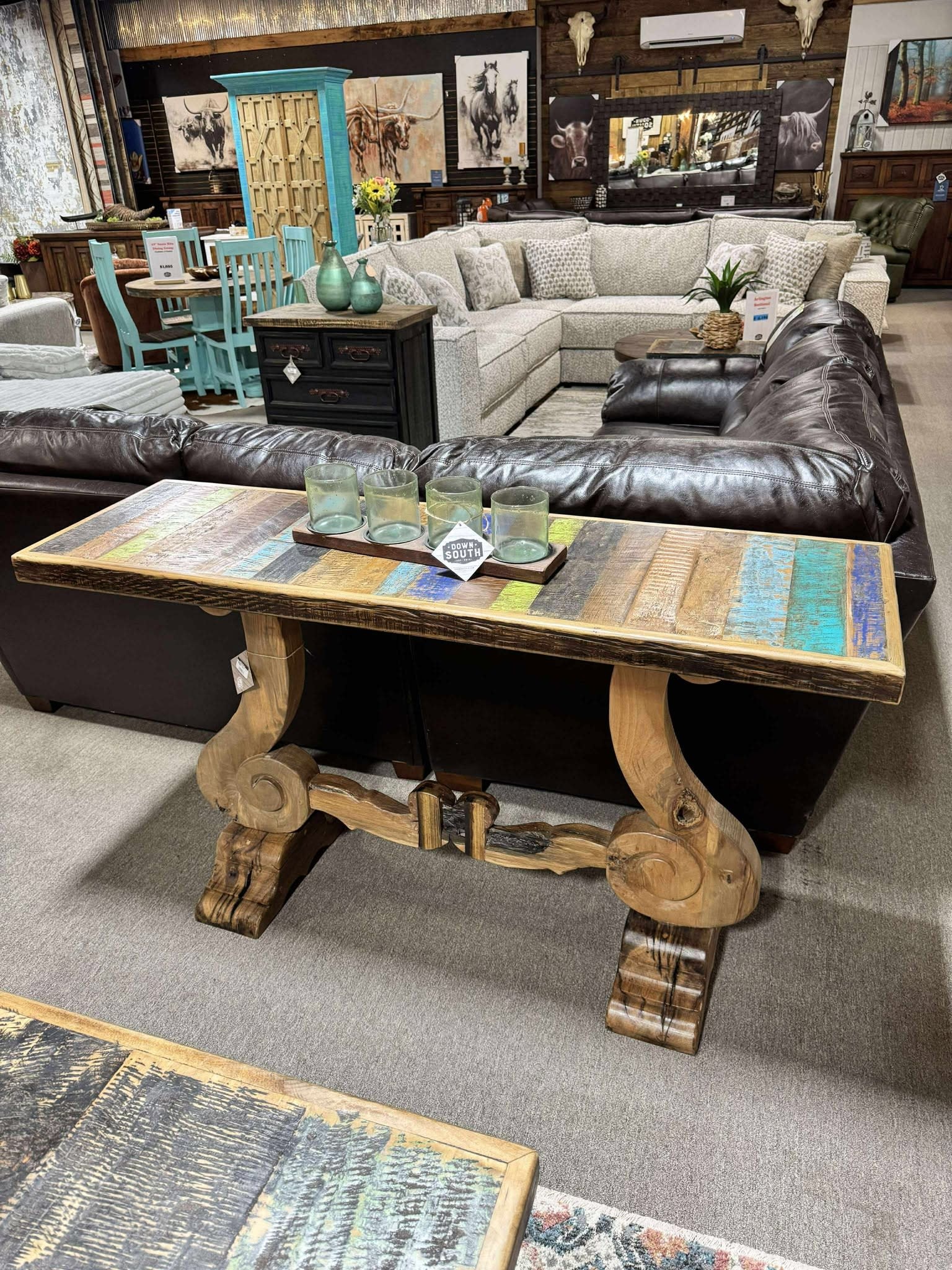 Sisne Sofa Table - Cascara