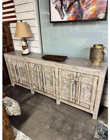 85" Woody Console - Birch