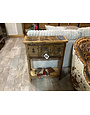 28" Cintia 3 Drawer Console - Cascara