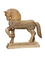 Natural Wood Horse in Barnwood