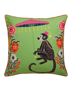 Dann Foley Monkey Pillow