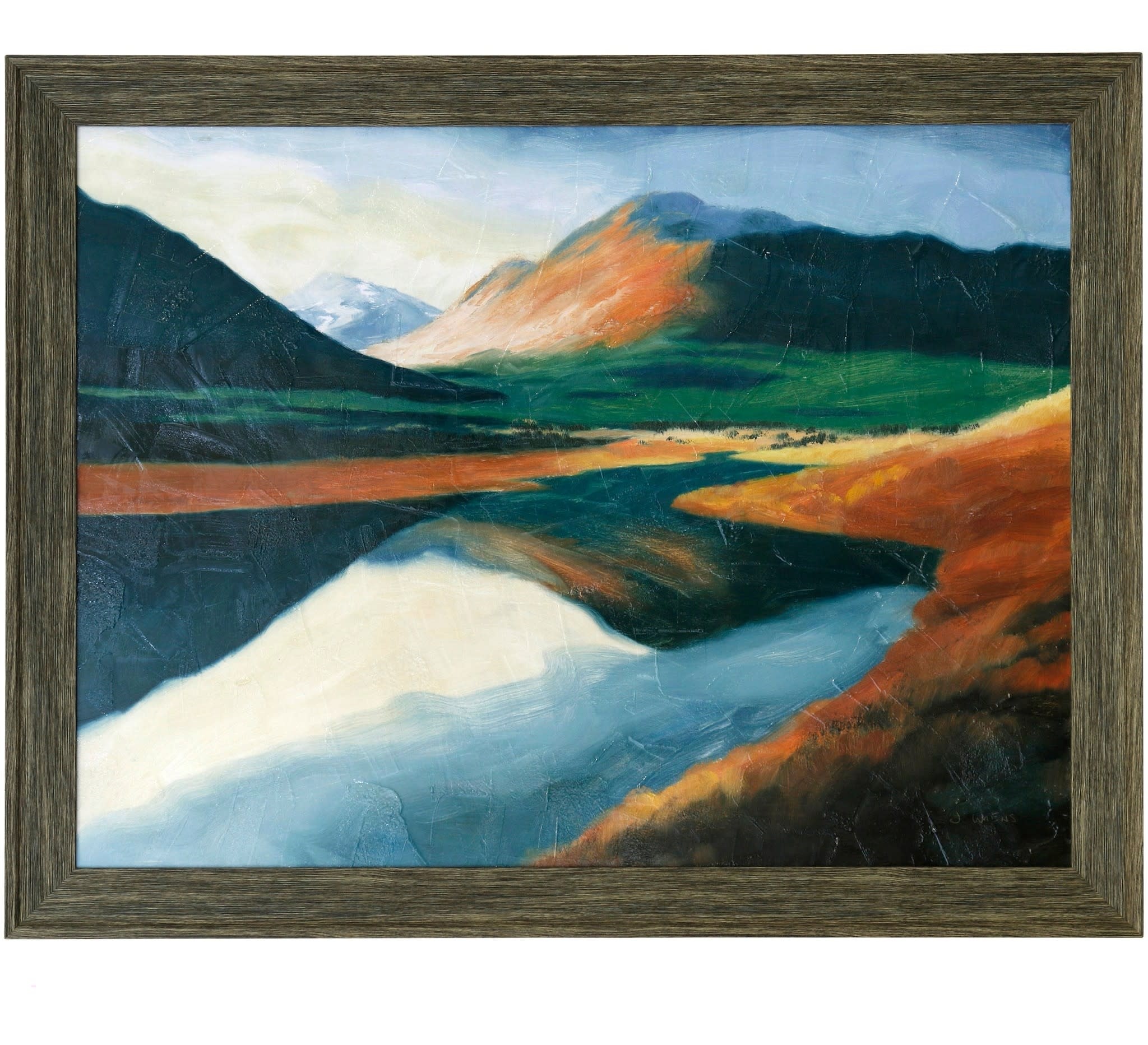 The Valley Framed Art (45" x 35")