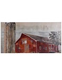 Barnside Silo Canvas (72" x 36")
