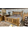Oasis King Bed - Distressed
