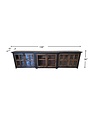 138" Nathalia Console - Black
