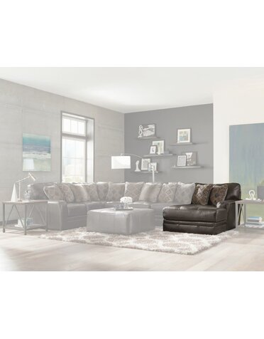 Jackson Furniture Denali RSF Chaise - Steel