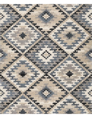 Diamond Muted Blue 5x8