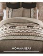 King  Quilt Set- Momma Bear