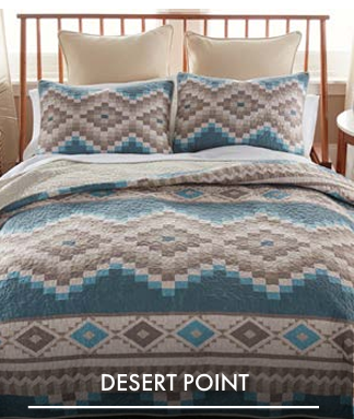King Quilt Set- Desert Point