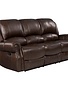 Ranger Leather Reclining Sofa - Chocolate