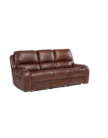 Wheeler Reclining Sofa - Avalanche Tobacco