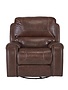 Wheeler Swivel Glider Recliner - Avalanche Tobacco