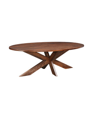 92'' Harper Dining Table- Dark Maple