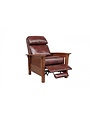 Mission Leather Recliner - Wenlock Fudge