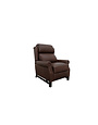 Thornfield Leather Pushback Recliner - Clifton Chocolate