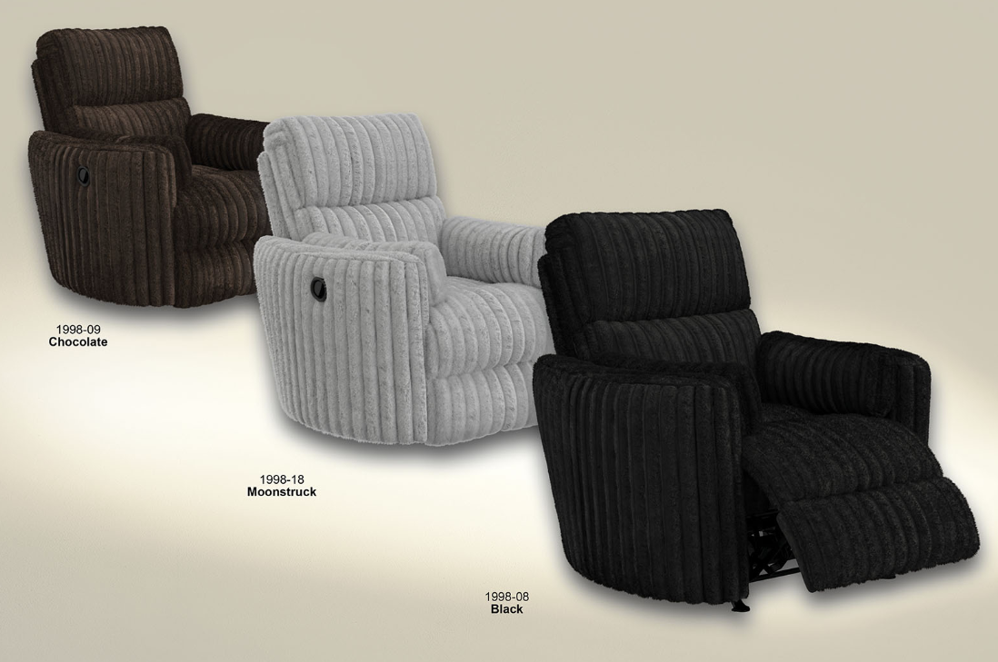 Daydream Swivel Recliner - Chocolate