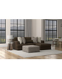 Logan LSF Loveseat - Chocolate