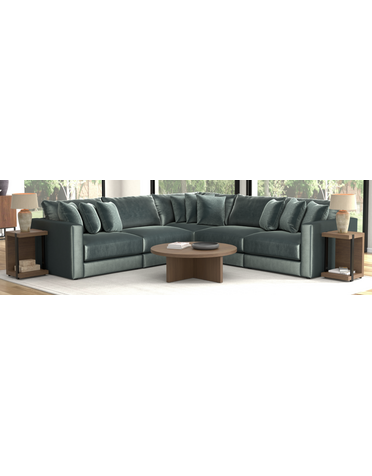 Remington Armless Chair- Pine