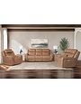 George Glider Recliner - Montana Carmel