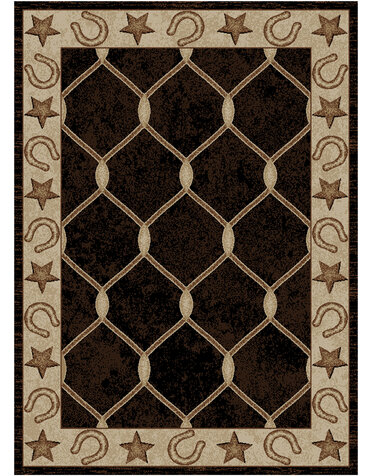 Midnight Trail Black 8 x 10