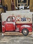 Red Farm Truck Canvas