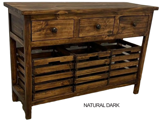 San Carlos 48" Credenza - Distressed