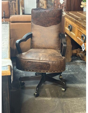 Sonora Office Desk Chair w/Hide