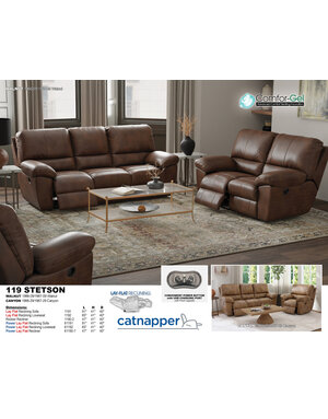 Stetson LayFlat Reclining Sofa - Canyon