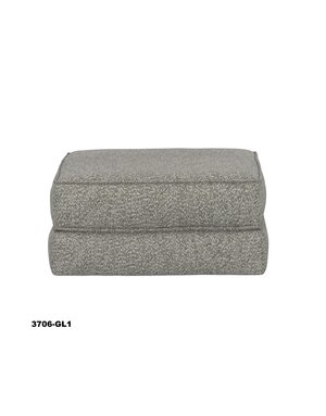 Arlington Ottoman - Tatum Driftwood