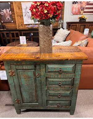 Old World Console - Emerald