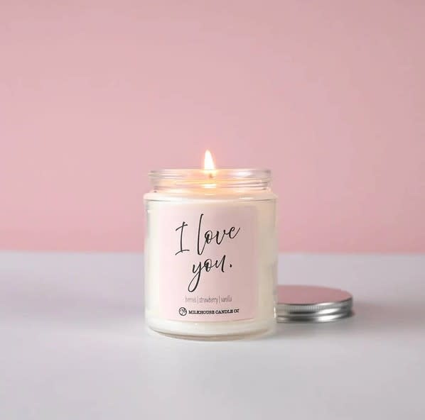 7 oz. I love You Candle