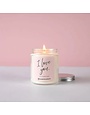 7 oz. I love You Candle